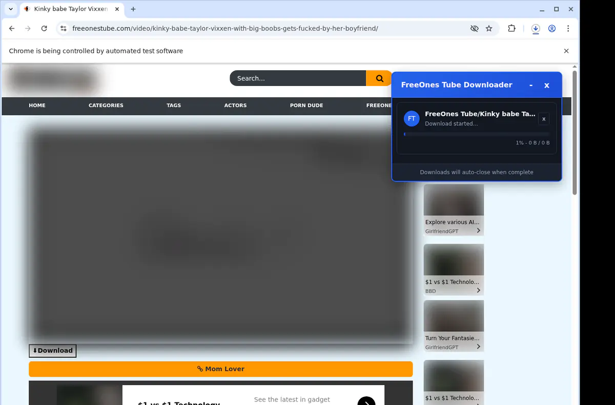 Freeonestube Video Downloader screenshot 2